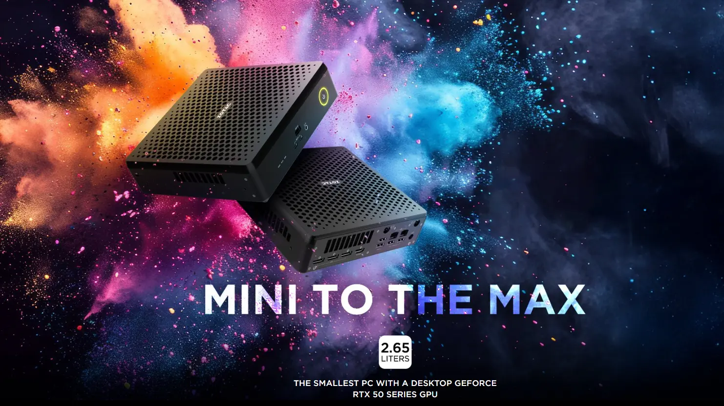 ZOTAC'tan Devrim Yaratan Mini PC: RTX 5060 Ti'lı Magnus EN Serisi Tanıtıldı!