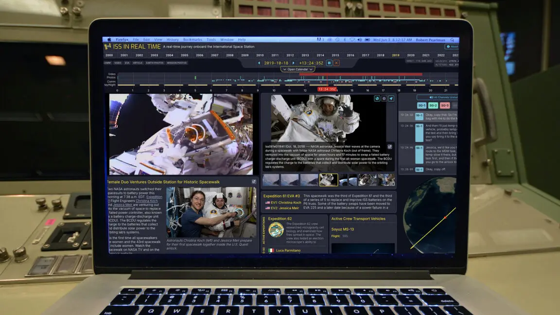 25 Yıllık Uzay Macerası Tek Bir Web Sitesinde: ISS Tarihi Canlanıyor!