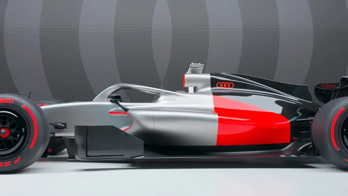 Audi F1'e Minimalist Tasarımla Geliyor: İşte Yeni R26'nın İlk Görünümü!