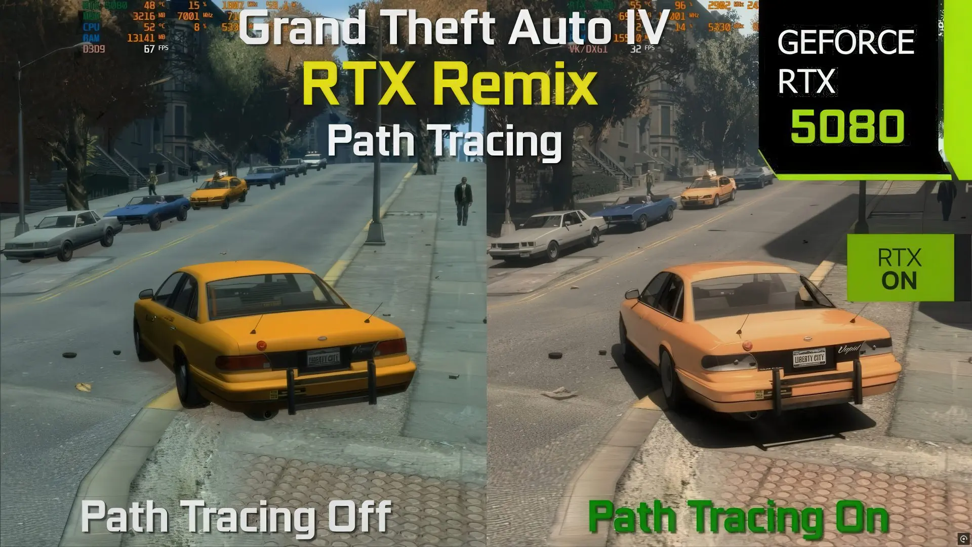 GTA 4'e Işın İzleme Teknolojisi Geldi: RTX Remix Modu Yayınlandı!