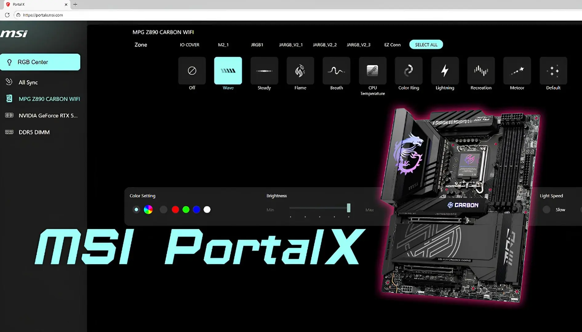 MSI'dan Oyunculara Müjde: Yeni Portal X ile RGB Aydınlatması Tek Bir Yerden Yönetin!