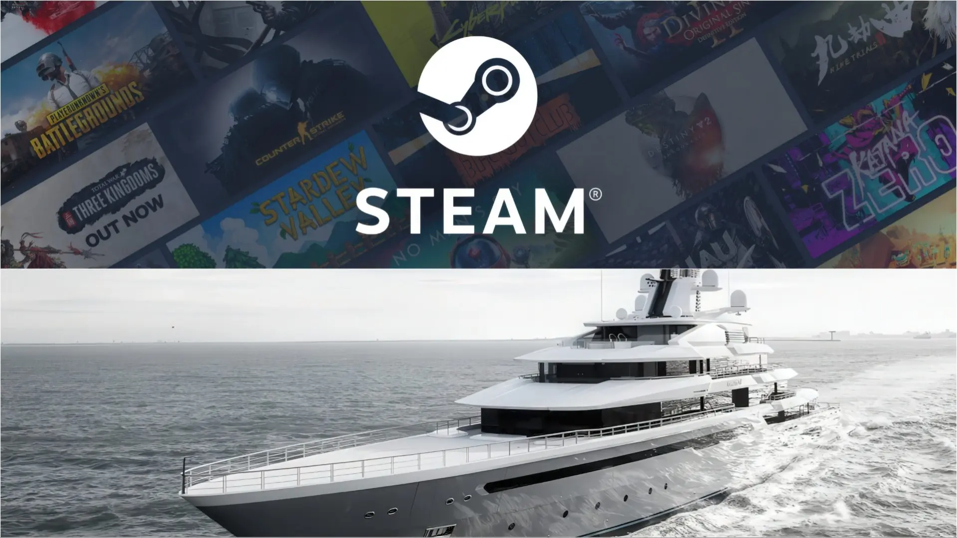 Steam Rekor Kırdı: 16.2 Milyar Dolarlık Satış, Gabe Newell Yeni Süperyatıyla Kutluyor!