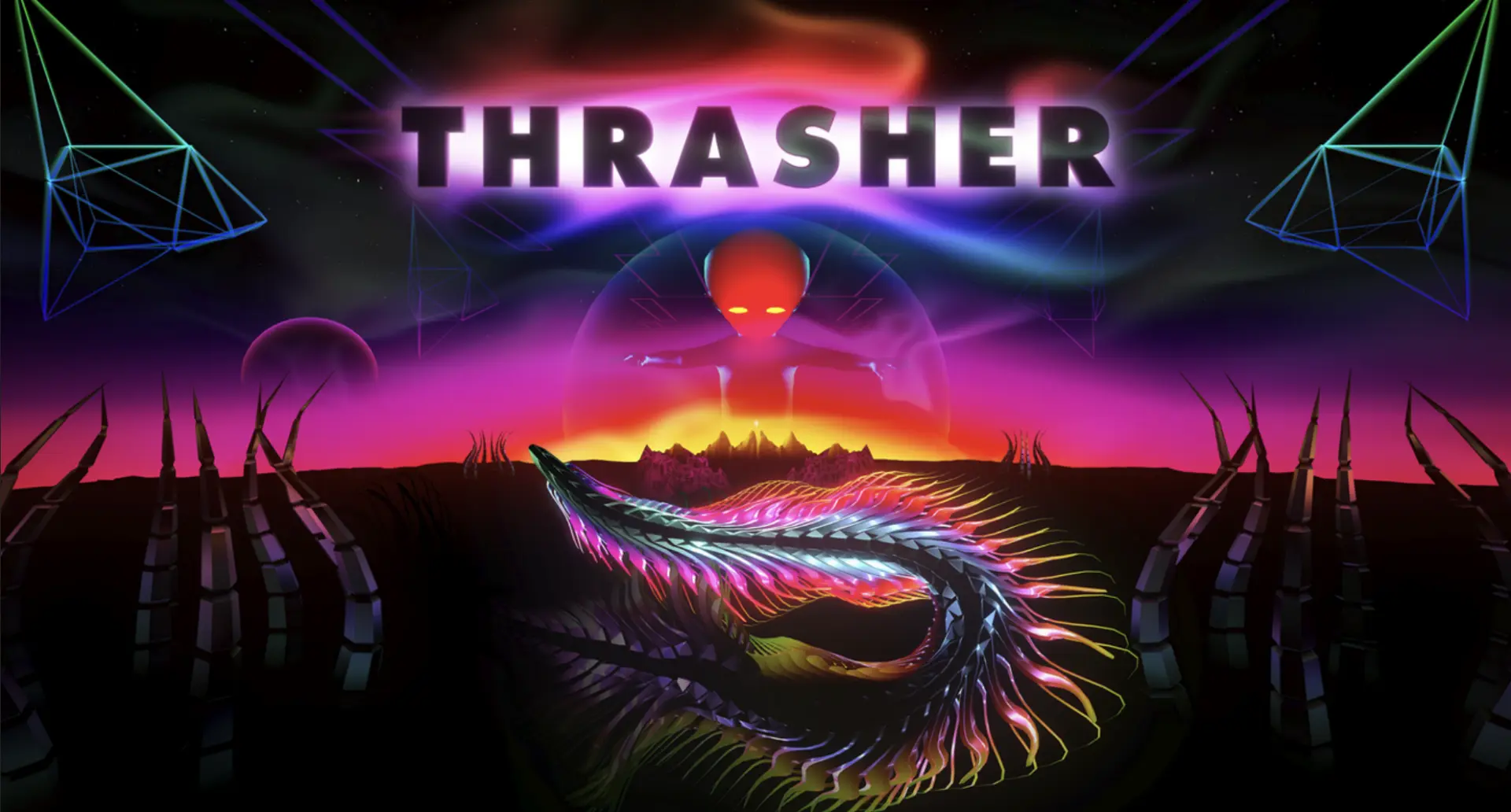 Thumper'ın Yankıları: Thrasher Artık Steam'de Oyuncularla Buluşuyor!