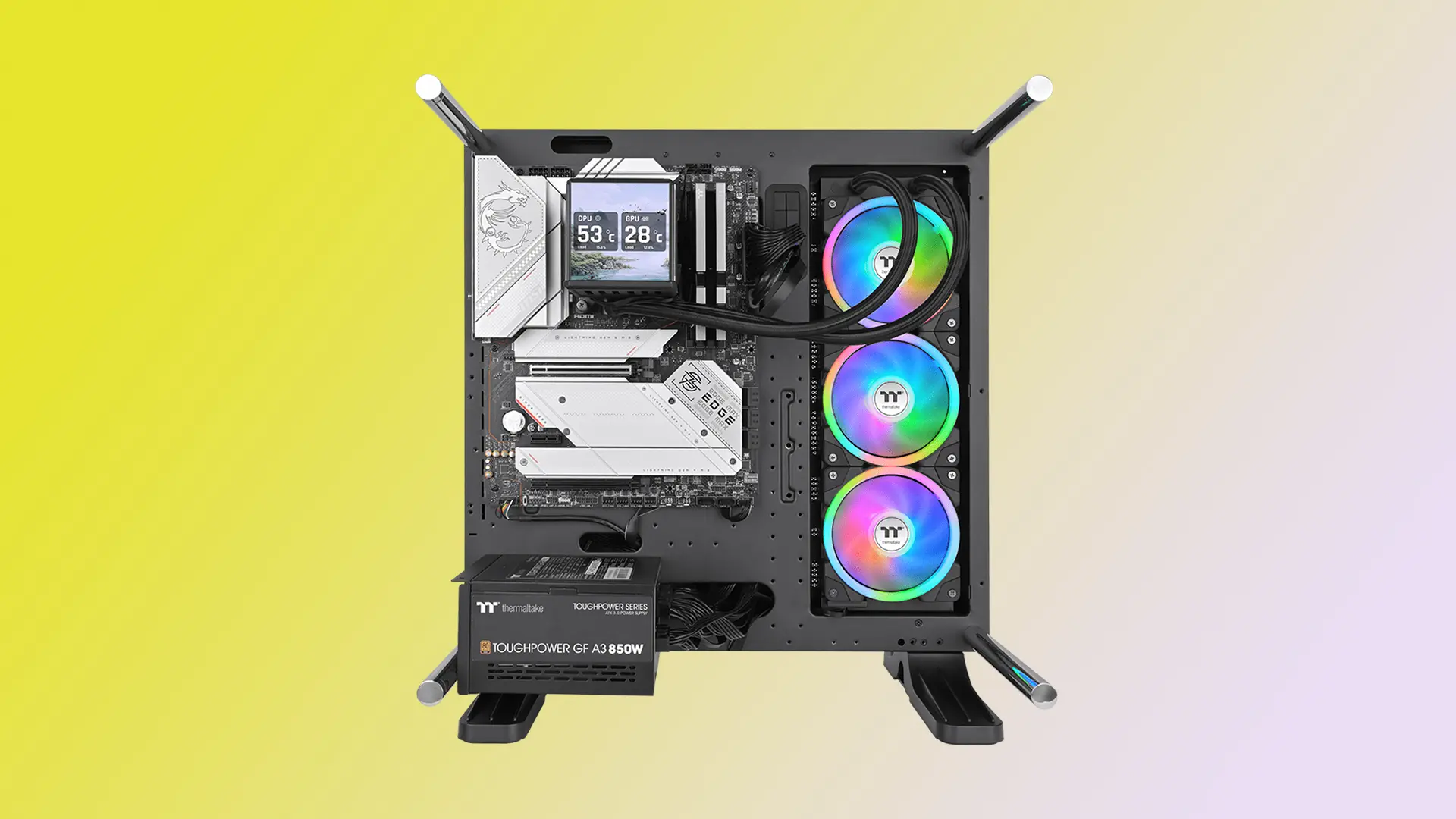 Dört Ekranlı Sıvı Soğutucu: Thermaltake Minecube 360 Ultra Türkiye'de Satışa Sunuldu!