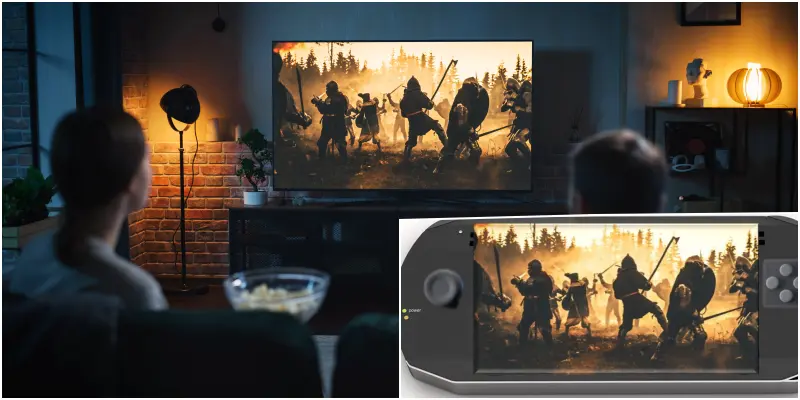 Taşınabilir Oyun Konsolları Artık Dev Ekranda: HDMI İle Televizyona Bağlayın!