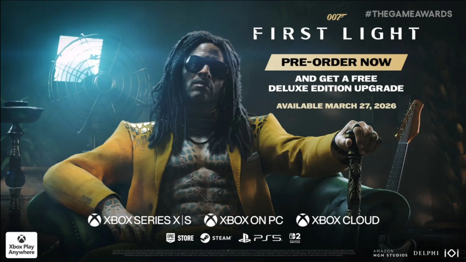 Lenny Kravitz, 007 First Light'ın Korsan Kötü Adamı Oluyor: İşte İlk Fragman!