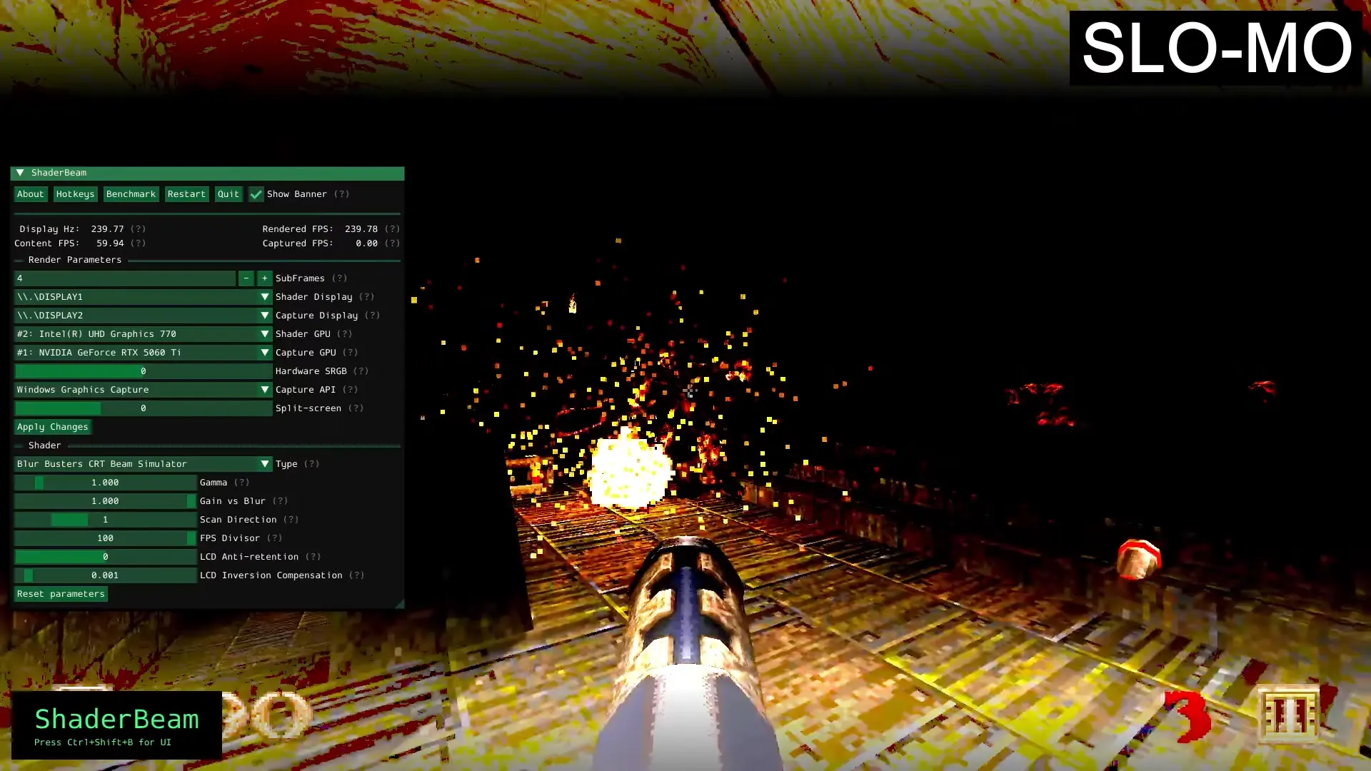 Eski CRT Monitörlerin Hareket Netliğini Yeni Nesil Ekranlara Taşıyan ShaderBeam Geldi!