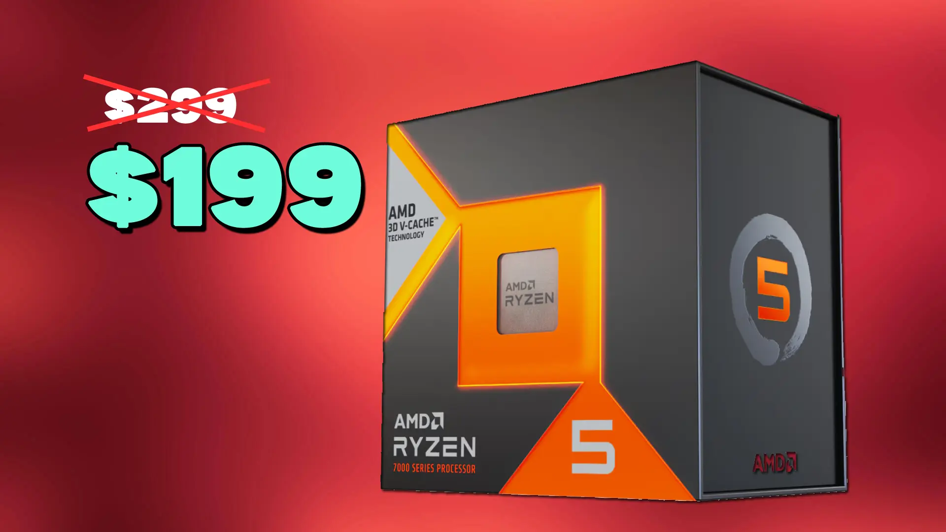 Oyuncuların Yüzünü Güldüren Fırsat: Ryzen 5 7600X3D Fiyatı Dipte!