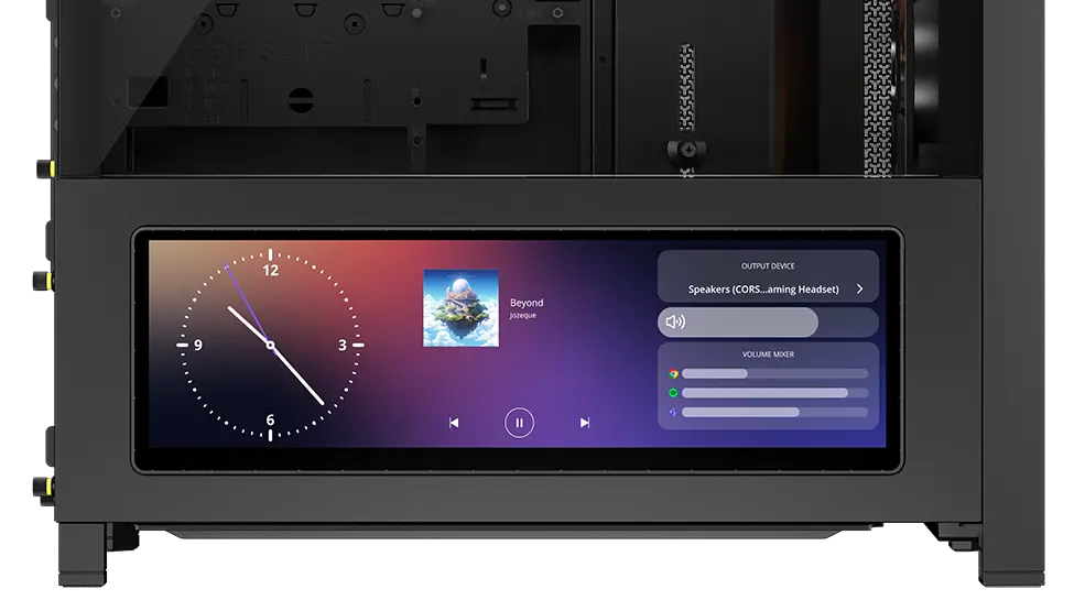 Corsair'dan Devrim: Kasanıza Dokunmatik Ekran Geliyor!