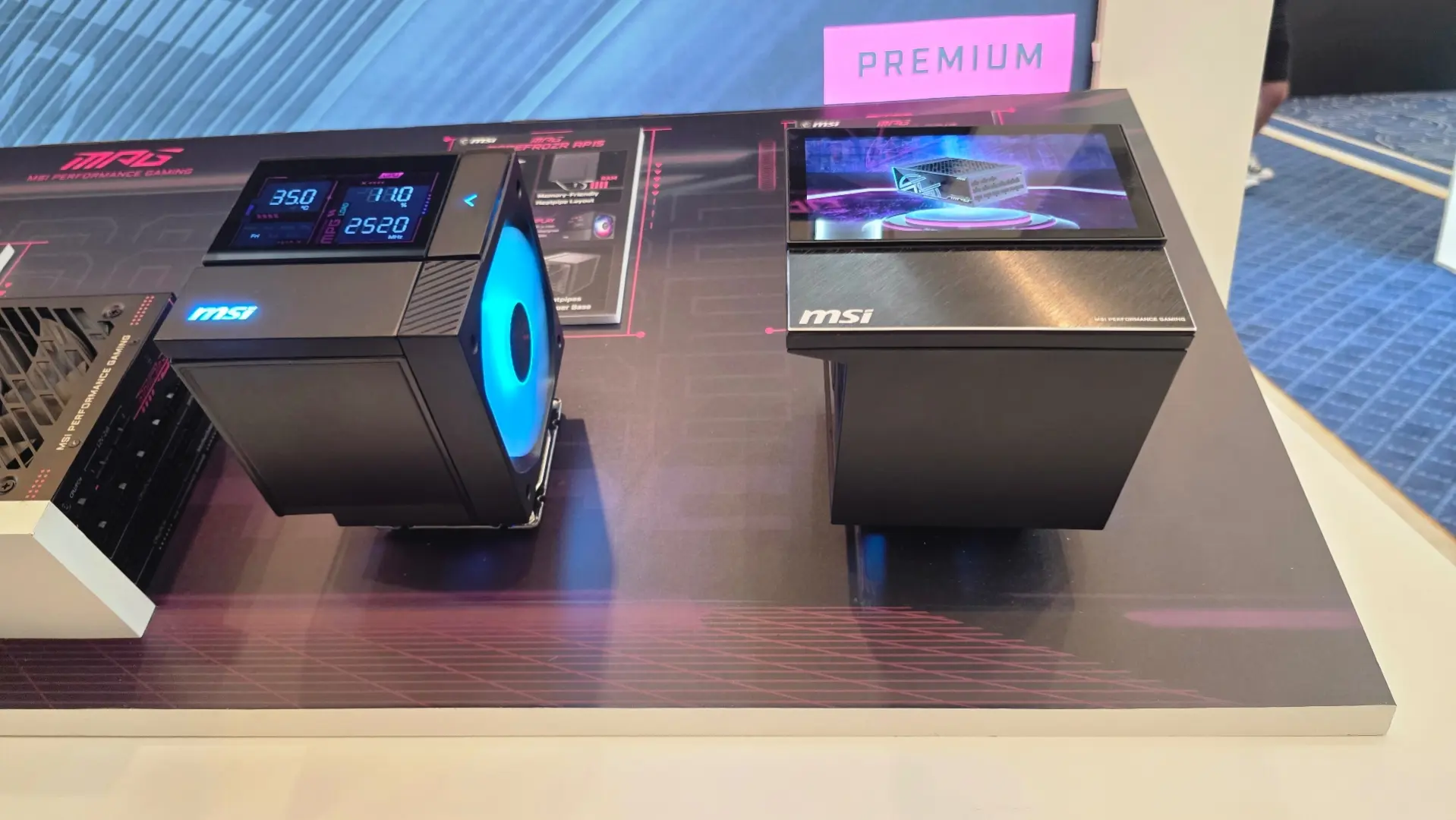 MSI'dan Oyunculara Özel, Üzerinde LCD Ekranlı Yeni Nesil CPU Soğutucuları: MPG CoreFrozr Serisi Tanıtıldı!