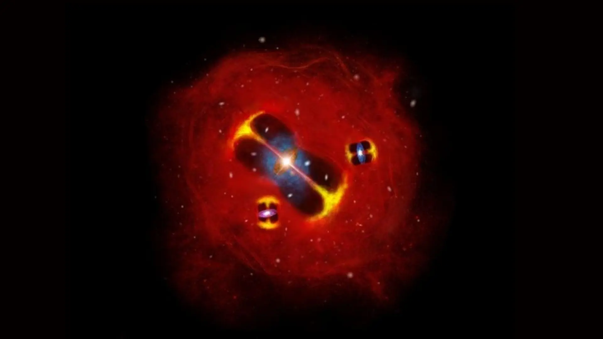 Teknoskop Özel: Evrenin Erken Döneminde Beklenmedik Bir Keşif: 'Var Olmaması Gereken' Galaksi Kümesi Isındı!