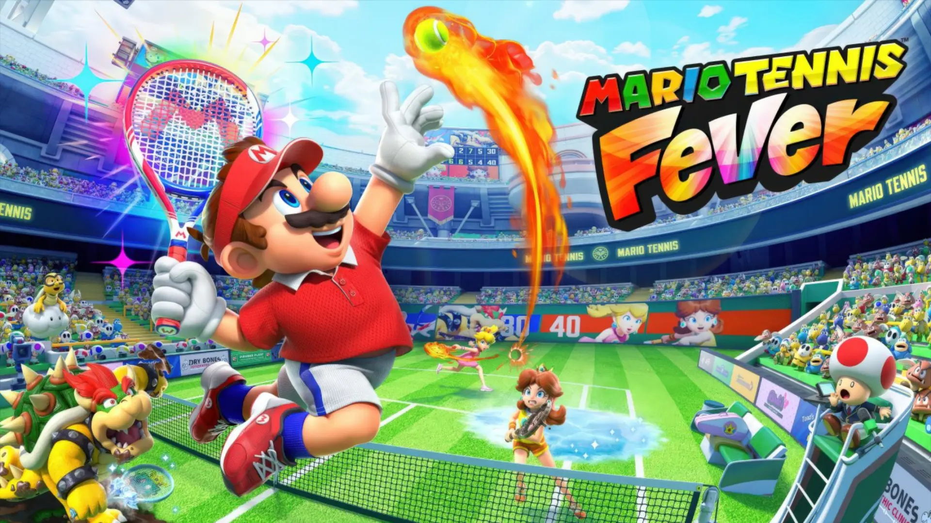 Mario Tennis Fever Geliyor: Serinin Tarihinin En Çok Karakterli ve Kaotik Oyunu Sizi Bekliyor!