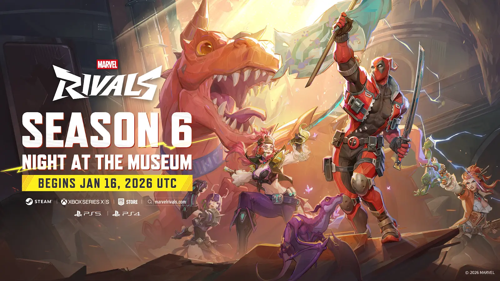 Marvel Rivals'da Deadpool Fırtınası Başlıyor: 6. Sezon Cuma Gününden İtibaren Oyunda!