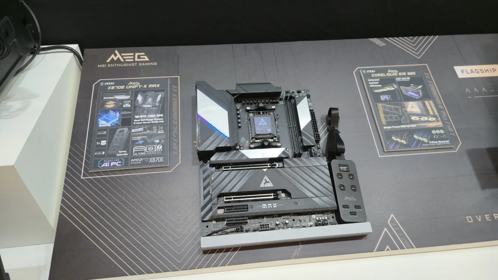 MSI'den Üst Düzey Anakart: MEG X870E Unify-X Max ile Ryzen İşlemciler Tam Güçle Çalışacak!