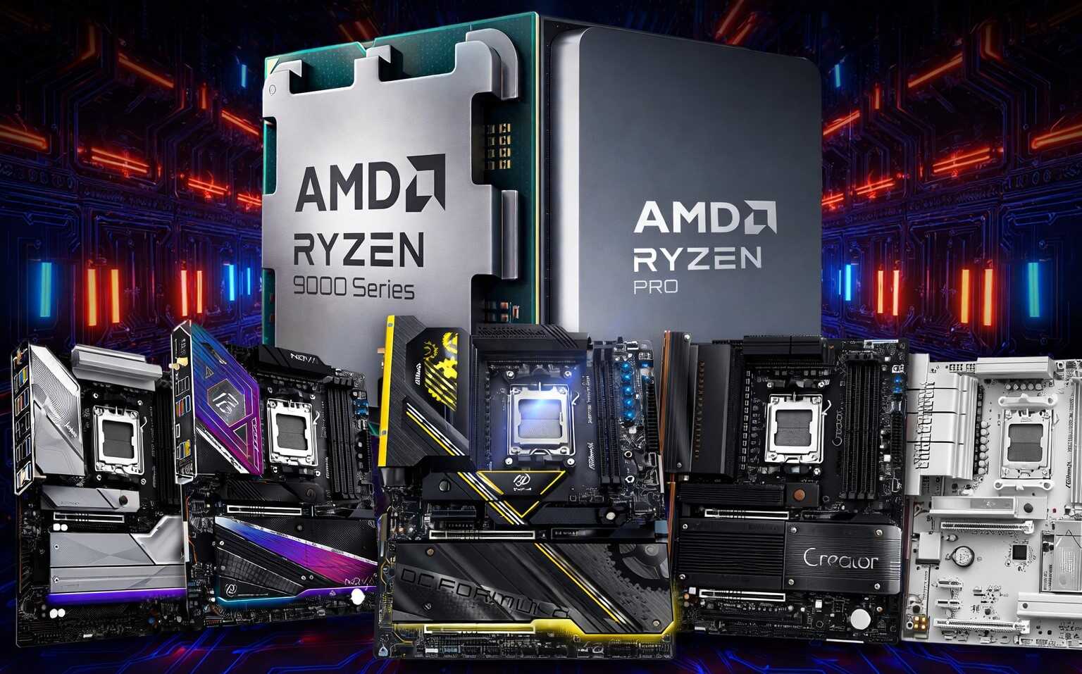 ASRock'tan Açıklama: Ryzen 9000 Serisi İşlemcilerde Yaşanan Sorunlara Karşı Harekete Geçildi!