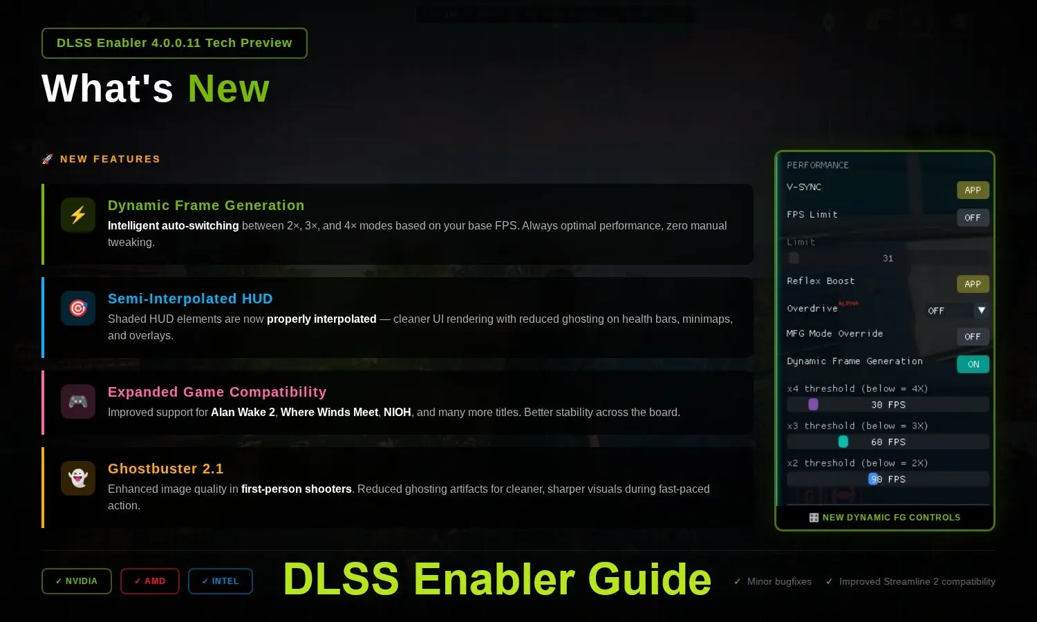Oyunların Performansını Devrim Niteliğinde Artırın: DLSS Enabler Modu ile Tanışın!