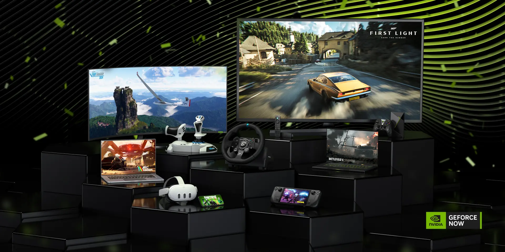 GeForce NOW Kütüphanesine Yeni Oyunlar ve Amazon Fire TV Desteği Geliyor!
