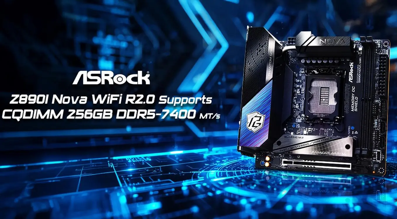 256 GB DDR5 Bellekler 7400 MT/s Hızına Ulaştı: ASRock'tan Şaşırtıcı Başarı!