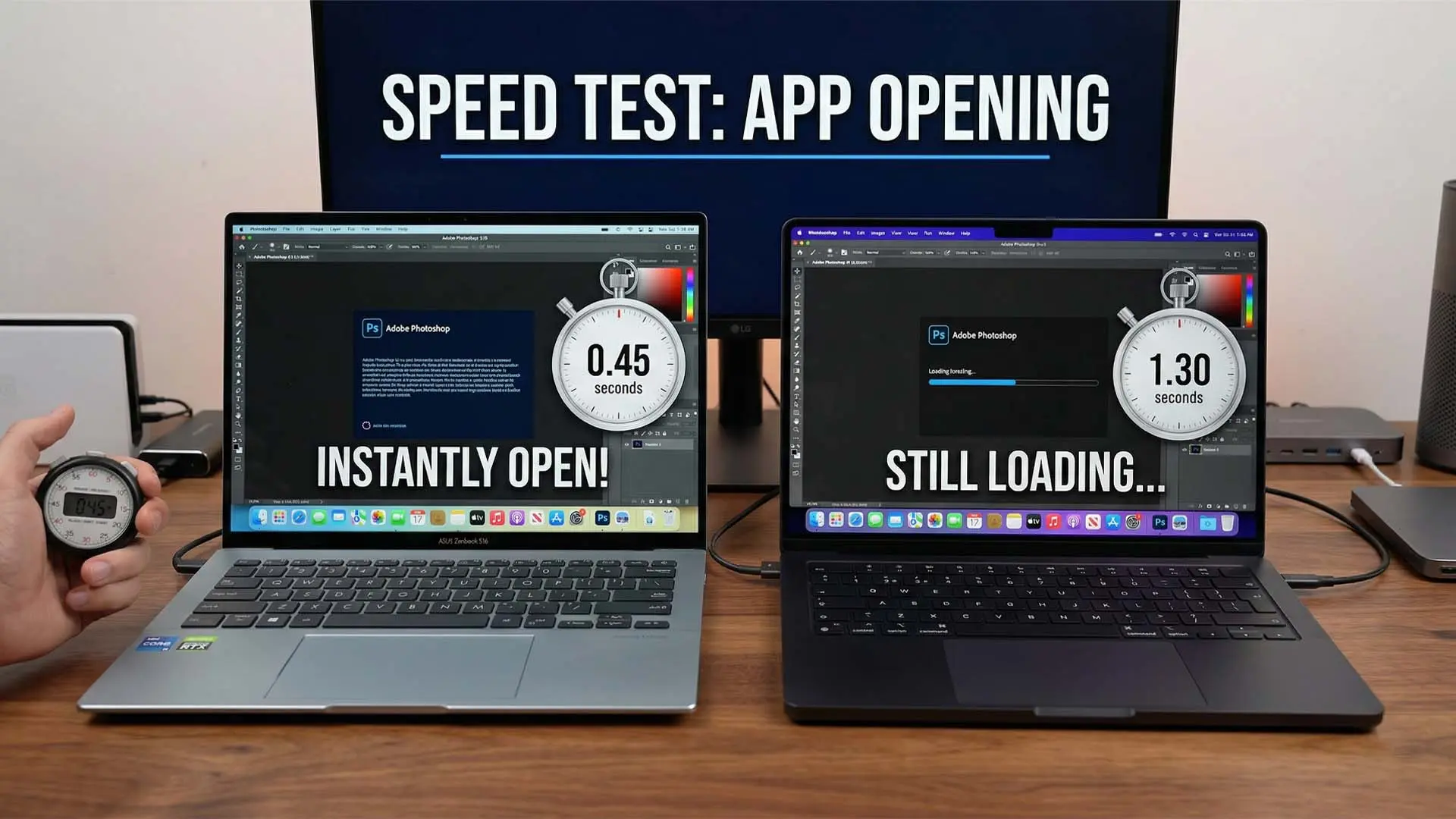 Windows Dizüstü Bilgisayarlar Uygulama Açılış Hızında Eski MacBook Pro'ları Yakaladı