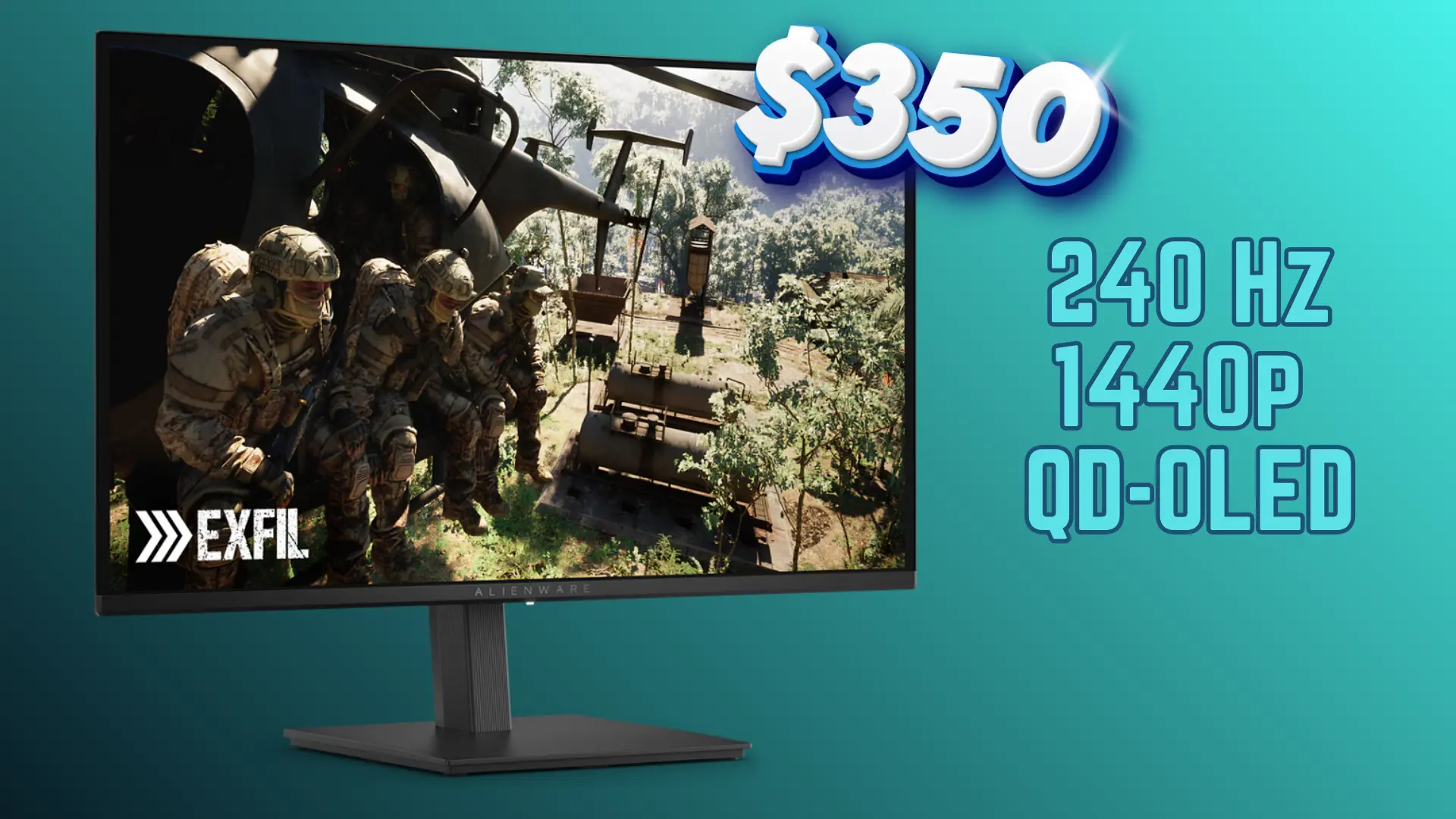 Teknoloji Dünyası Sallanıyor: Alienware, OLED Monitör Fiyatını 350 Dolara Çekti!