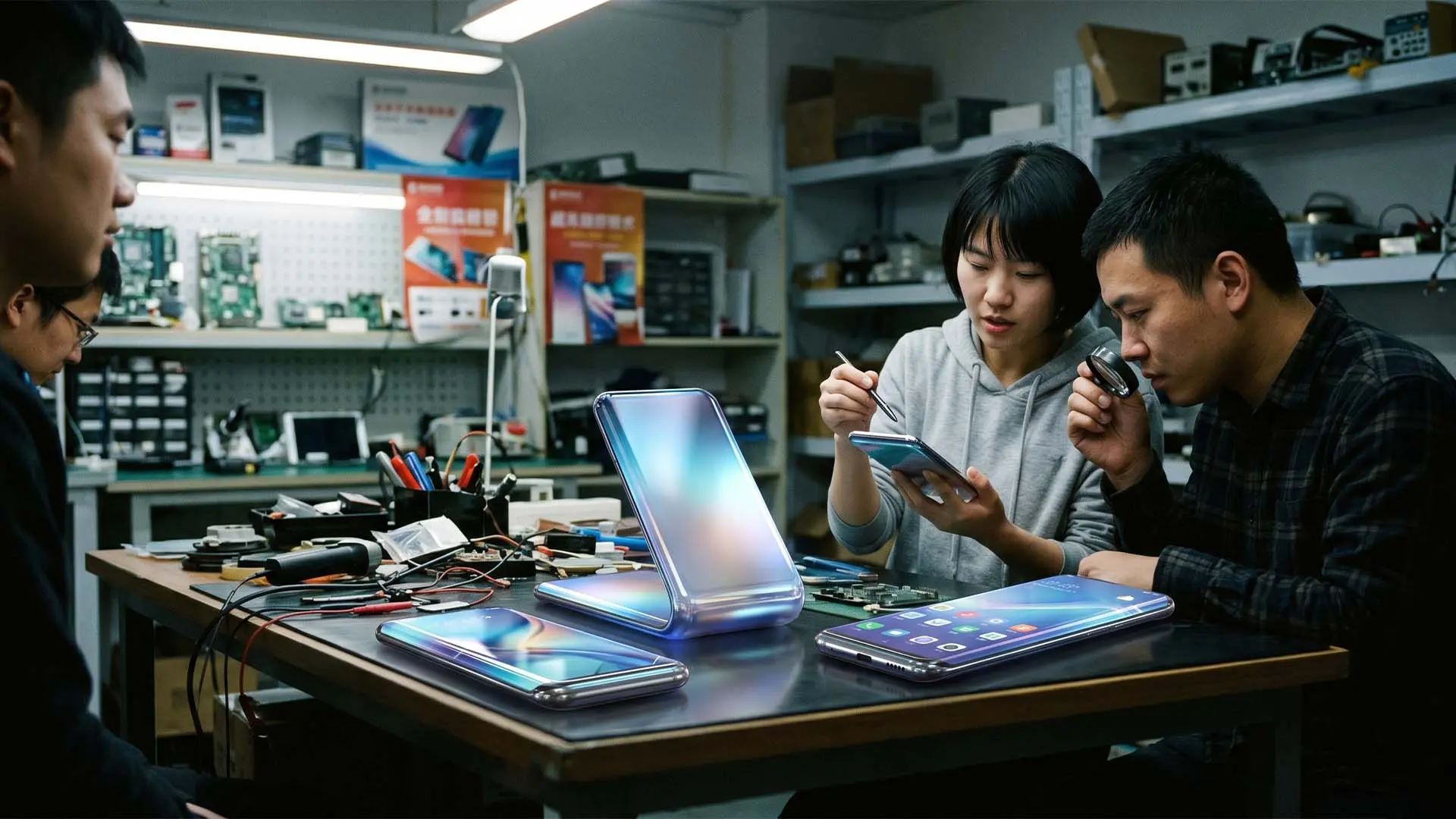 iPhone 20'ye Rakip: Çinli Devler Dört Kenarı Kıvrımlı Ekran ve Sıvı Cam Arayüzüyle Sahneye Çıkıyor!