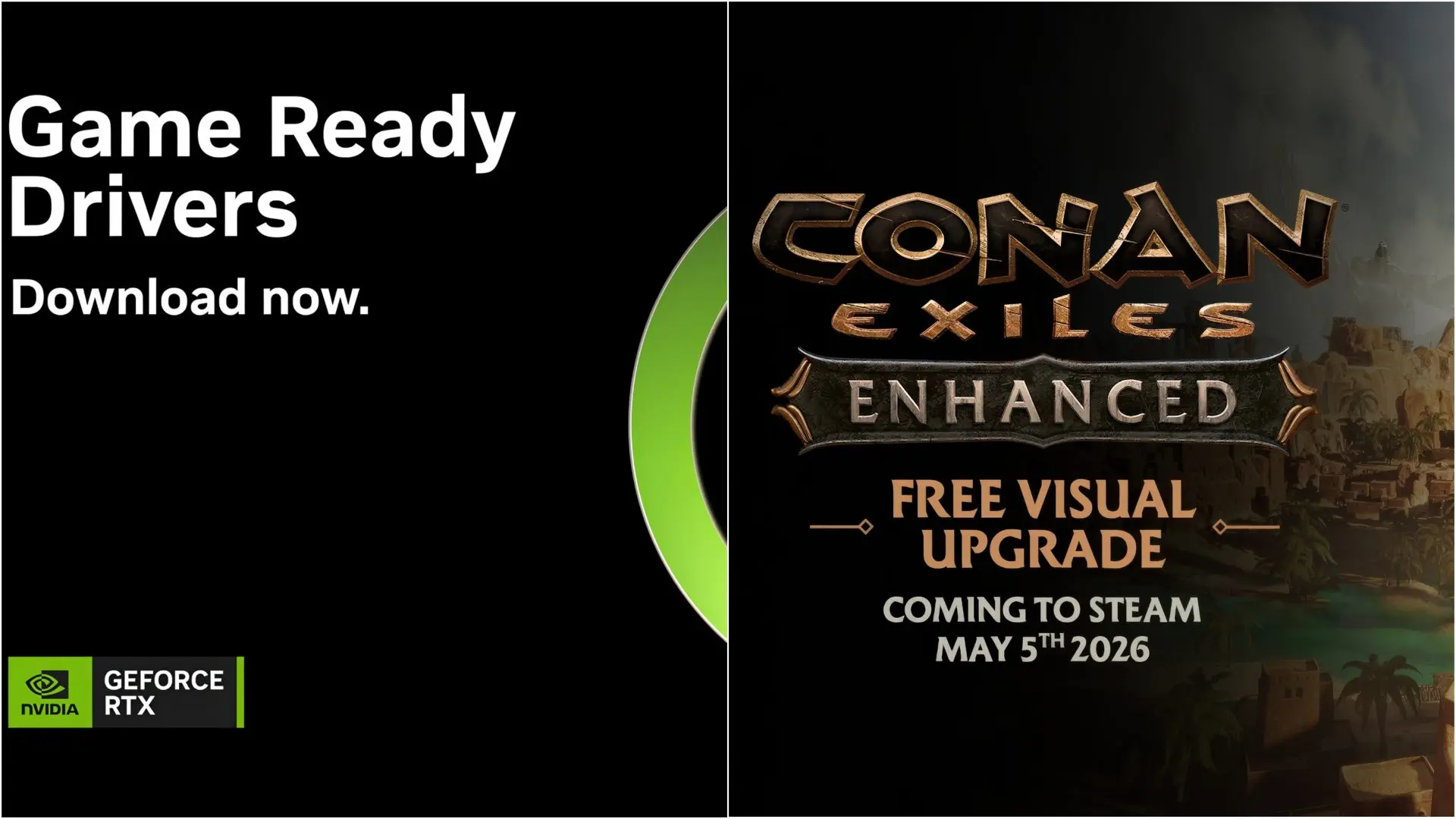 NVIDIA'dan Oyun Severlere Müjde: Conan Exiles'ın Gelişmiş Sürümü DLSS Teknolojisiyle Gümbür Gümbür Geliyor!