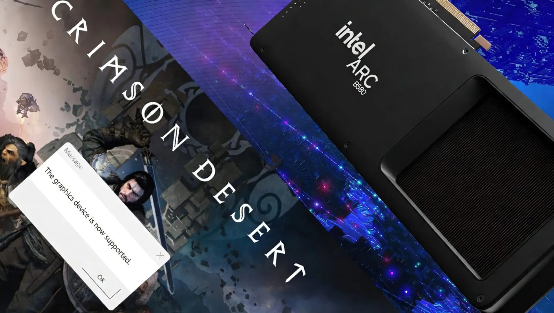 Intel Arc Ekran Kartları Crimson Desert'ı Oynatıyor: Yeni Sürücülerle Sorunlar Ortadan Kalkıyor Mu?