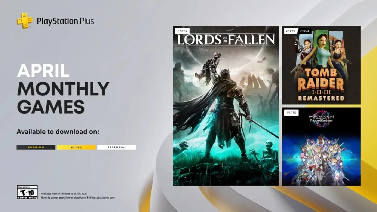 Oyunseverlere Müjde! Nisan Ayının PS Plus Oyunları Belli Oldu: Lords of the Fallen (2023) ve Efsaneler Geri Dönüyor!
