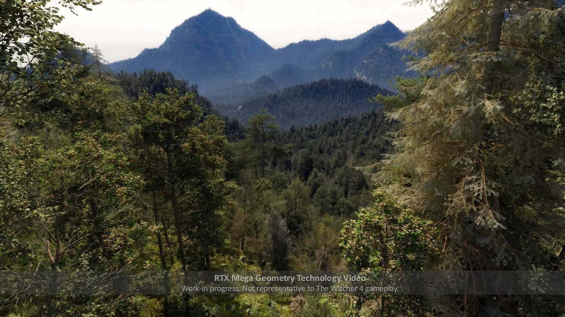 The Witcher 4'ten Nefes Kesen RTX Mega Geometry Teknolojisi: 4K'da 80 FPS'e Ulaşan Ormanlar!