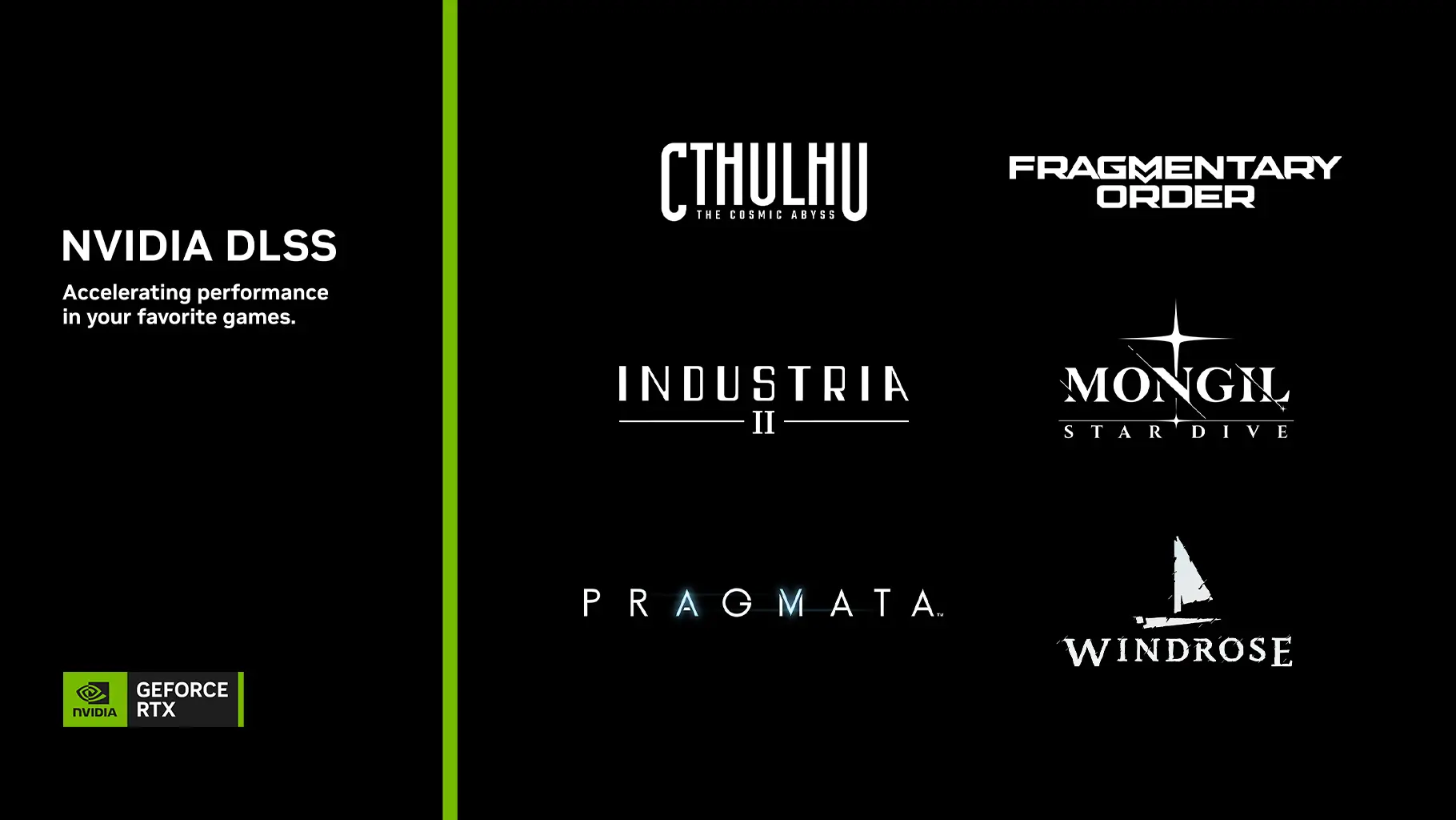 NVIDIA DLSS Teknolojisine Yeni Oyunlar Dahil Oluyor: Pragmata, Windrose ve Daha Fazlası Geliyor!