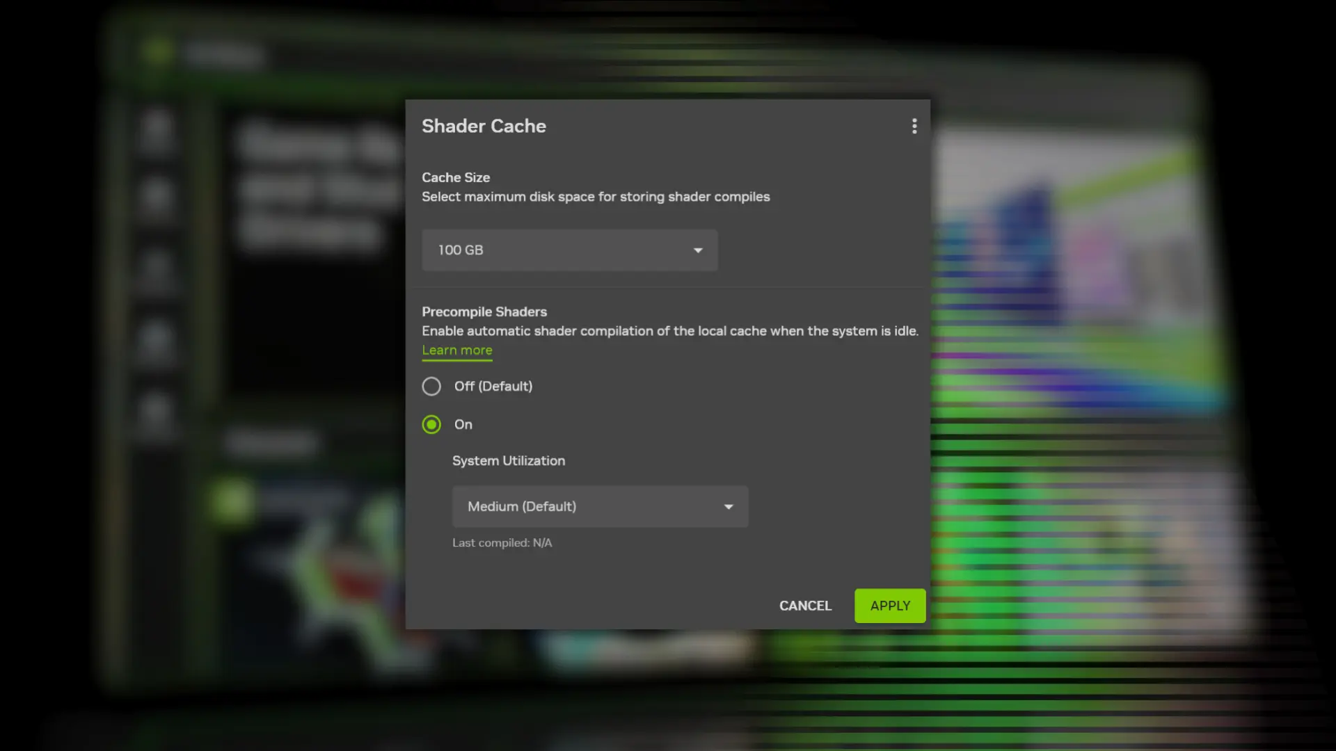 Nvidia App'ten Oyunculara Müjde: Otomatik Shader Derleme ile Oyunlar Daha Hızlı Açılacak!
