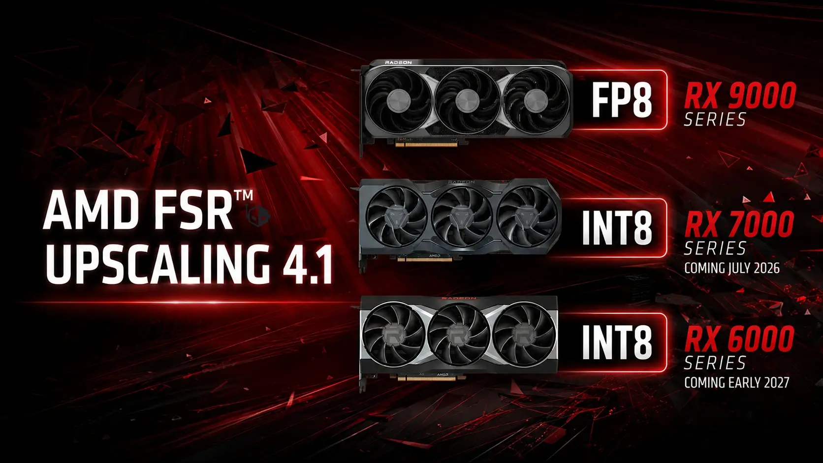 AMD'den Oyunculara Müjde: FSR 4.1 Temmuz'da RX 7000 Serisi, 2027'de RX 6000 Serisi ile Buluşuyor!