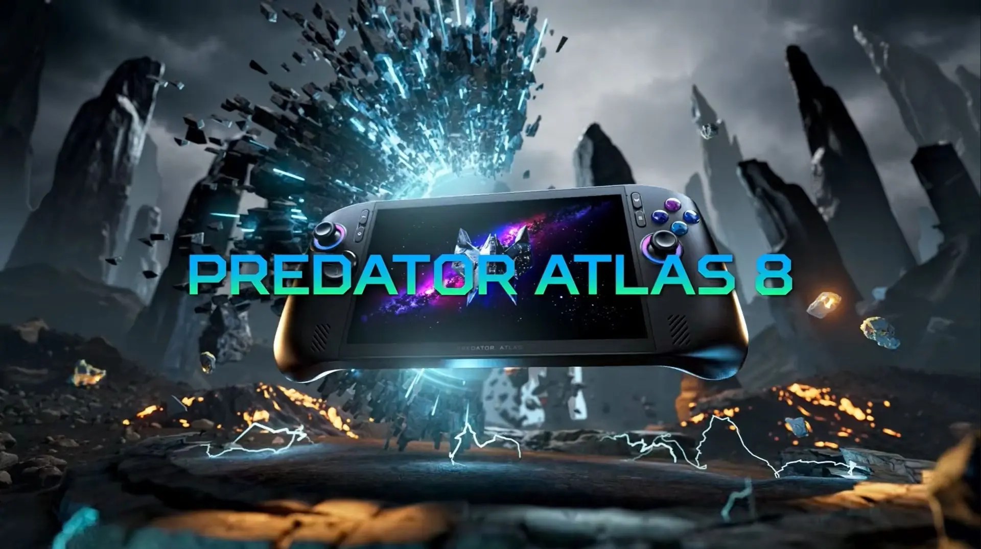 Acer'dan Devrim Niteliğinde Oyuncu El Konsolu: Predator Atlas 8, Intel Arc G3 Extreme Gücüyle Geliyor!