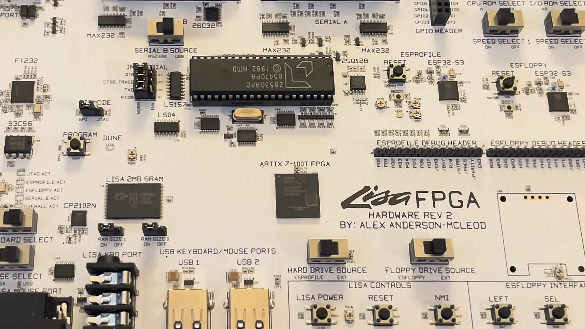 43 Yıllık Apple Lisa Yeniden Canlandı: FPGA ile GUI Devrimi Modern Çağda!