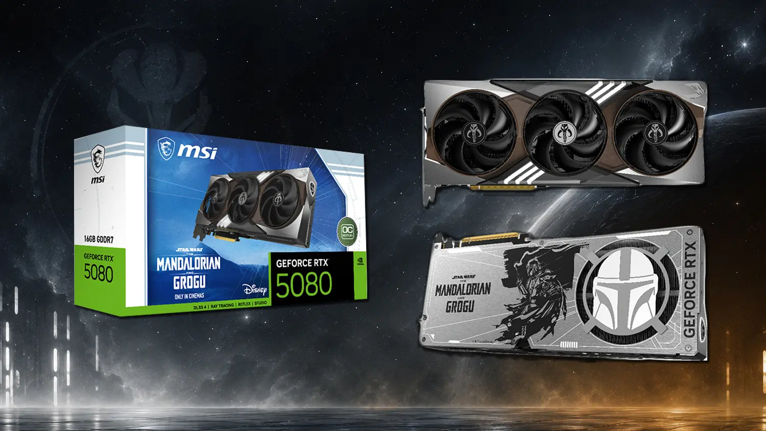 MSI'den Star Wars Hayranlarına Özel: Mandalorian ve Grogu Temalı RTX 5080 Sınırlı Sayıda Geliyor!