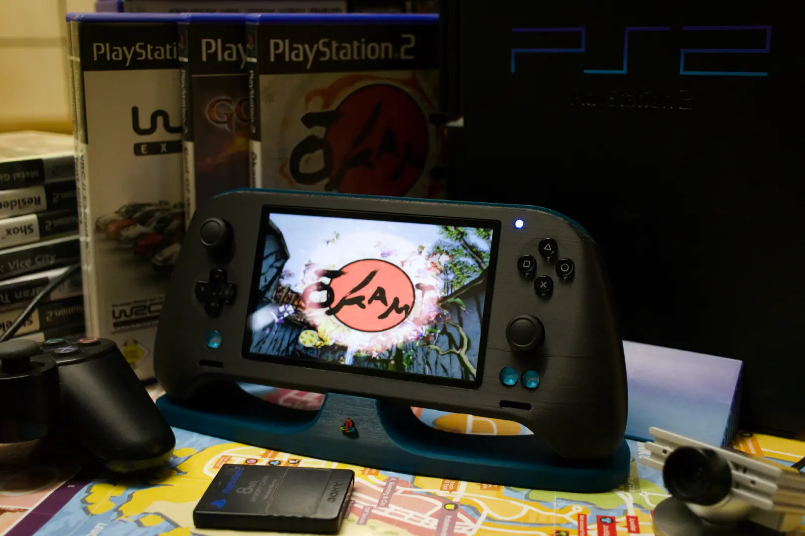 Hayaller Gerçek Oldu: Orijinal Parçalarla Ev Yapımı Taşınabilir PlayStation 2!