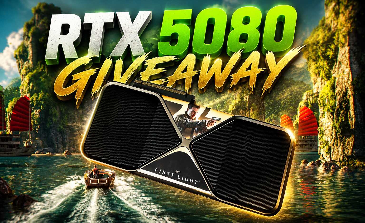 RTX 5080 Sahip Olma Şansı: 007 First Light Özel Serisi Çekilişi Başladı!