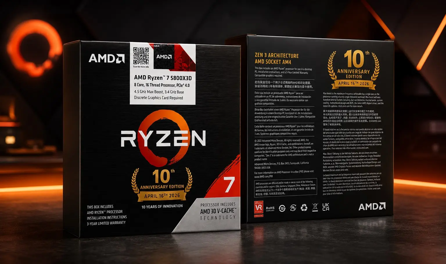 Oyunların Gözdesi Ryzen 7 5800X3D Yeniden Sahneye Çıkıyor: AM4 Platformu İçin Gamer'lara Müjde!