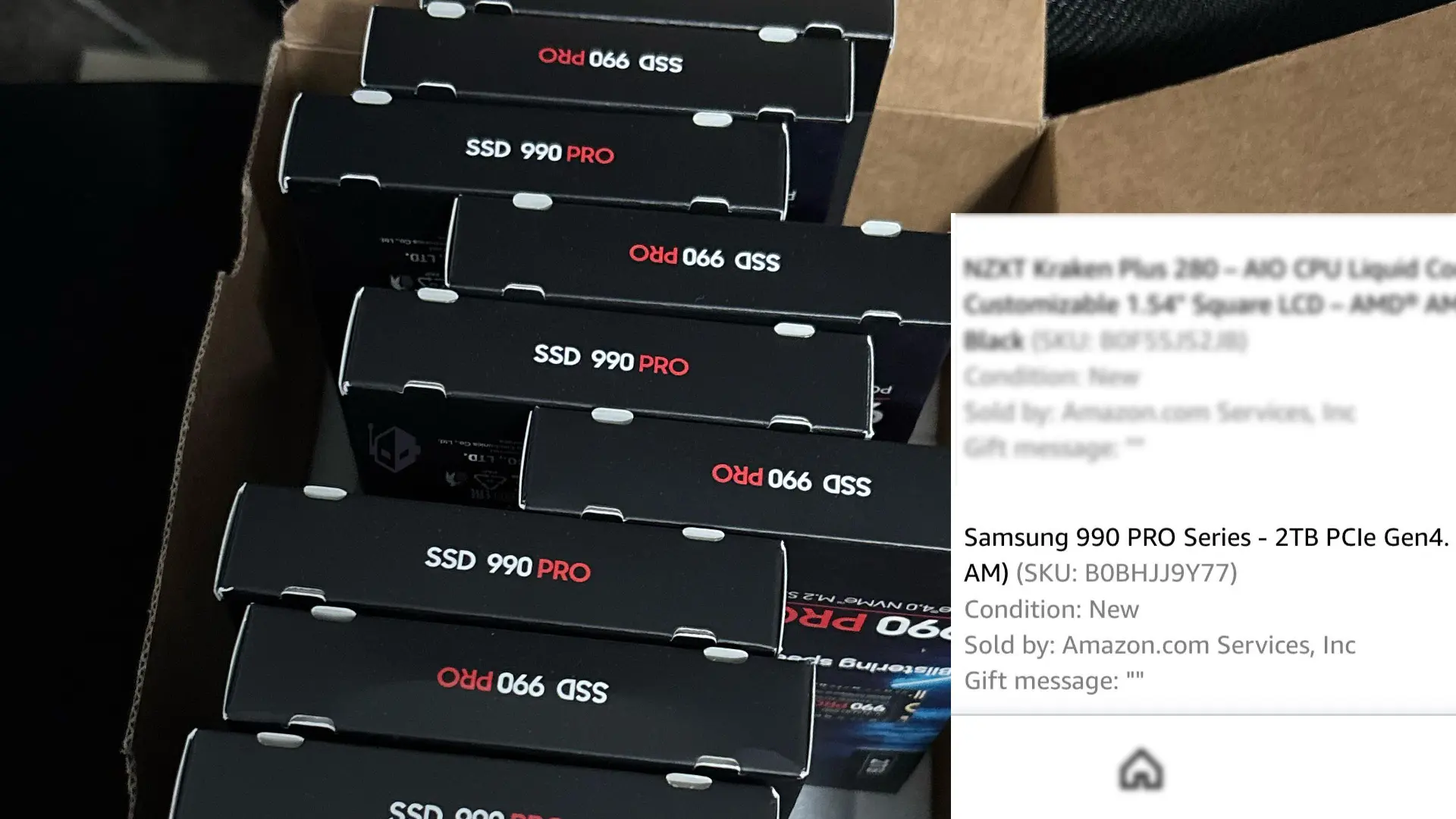 Amazon'dan Bir SSD Siparişi Verdi, Karşılığında 10 Adet Çıktı: Milyarlar Değerinde Sürpriz!