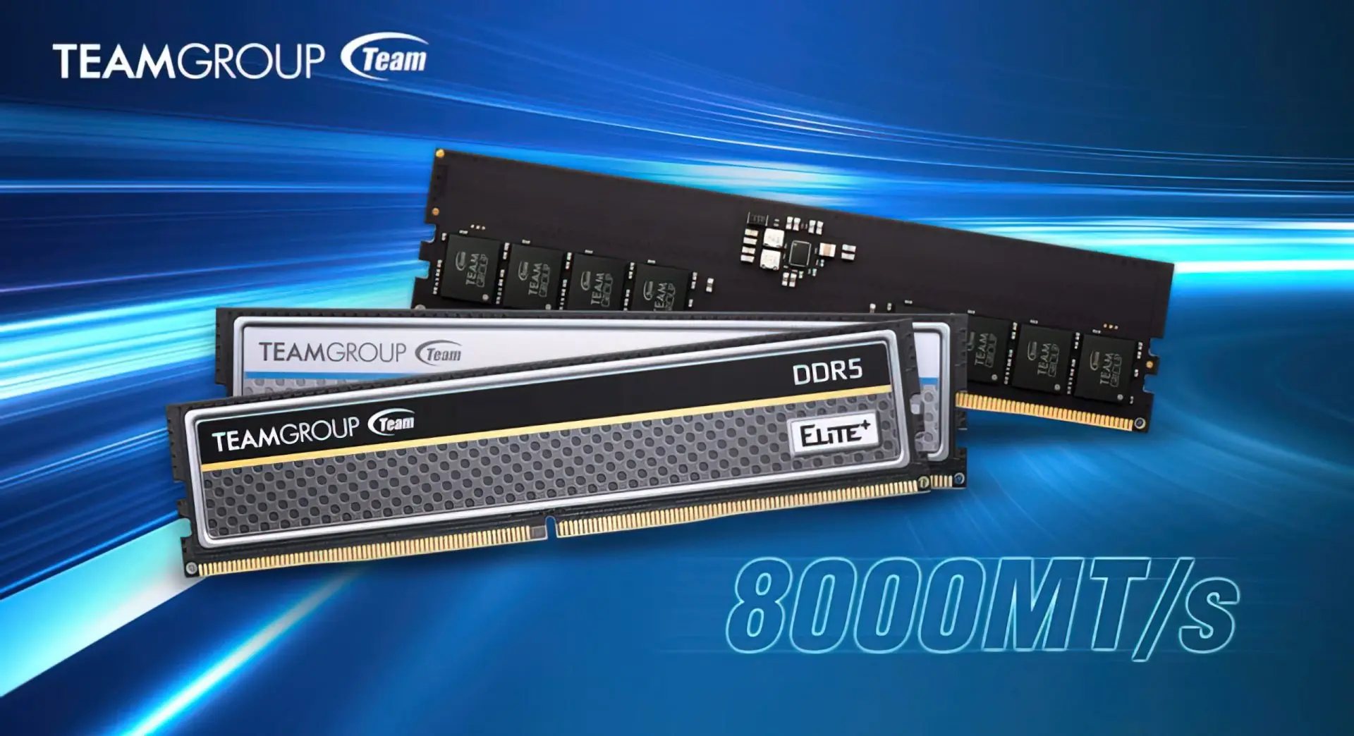 TEAMGROUP’tan Nefes Kesen Hız: DDR5 Bellekler 8000 MT/s’ye Ulaştı!