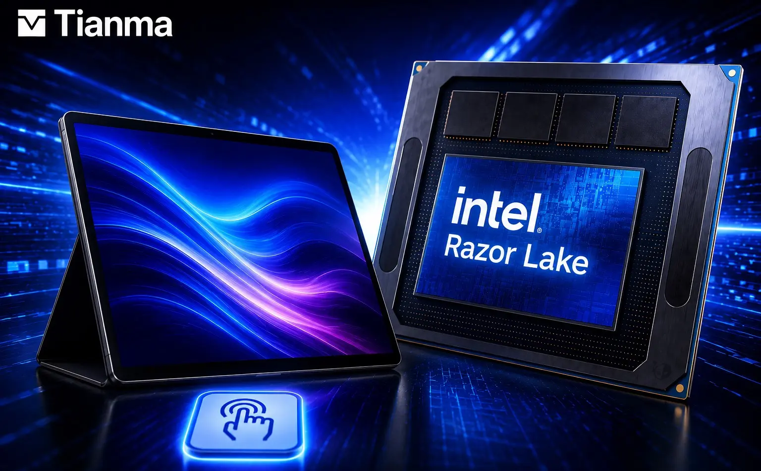 Intel'in Gelecek Nesil İşlemcisi Razor Lake İçin İlk Ekran Ortağı Tanıtıldı: Pil Ömrünü Uzatan Akıllı Panel Geliyor