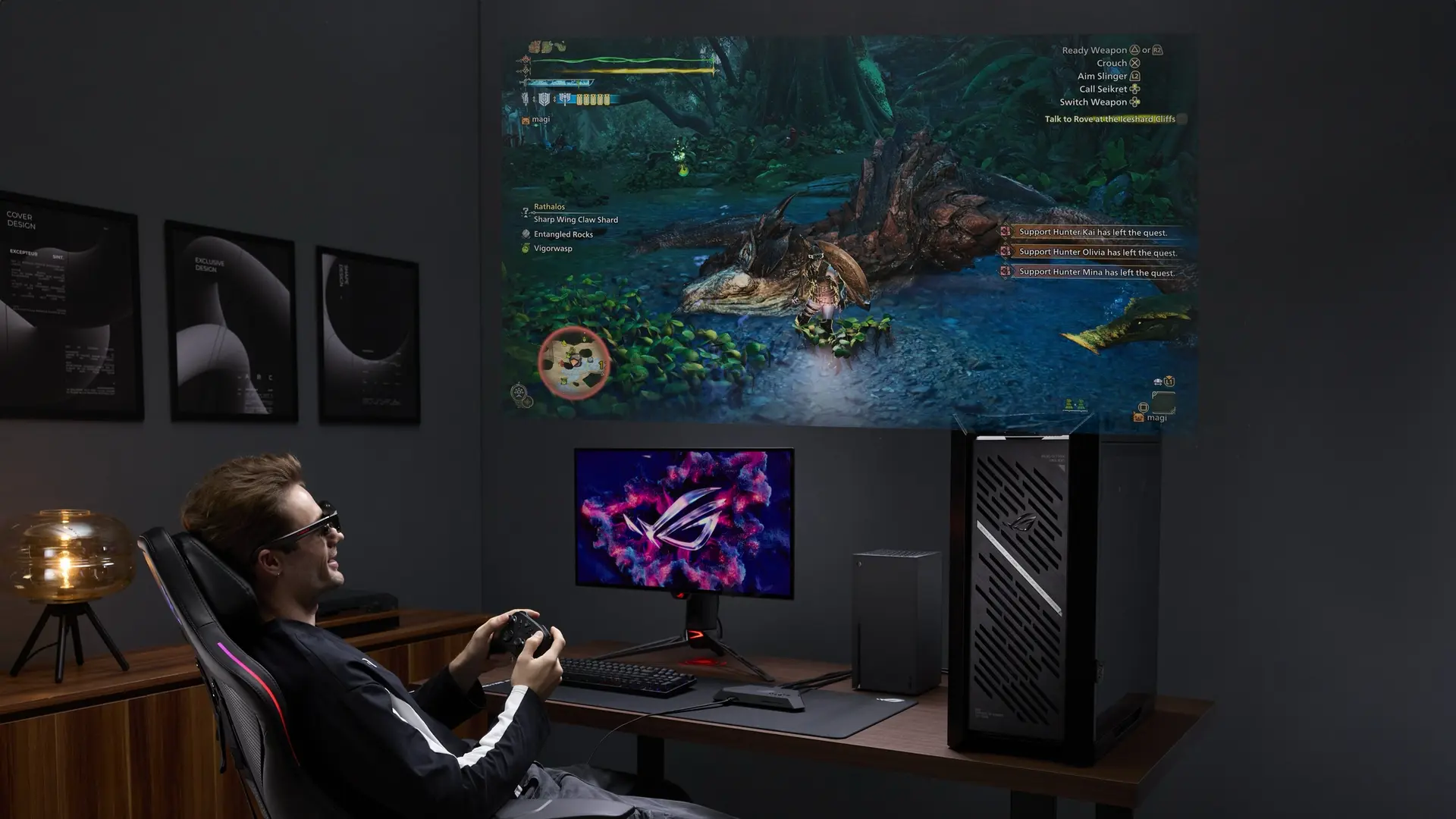 Asus ROG Xreal R1 AR Gözlükleri 849 Dolar'dan Başlıyor: 171 İnç Sanal Oyun Deneyimi!