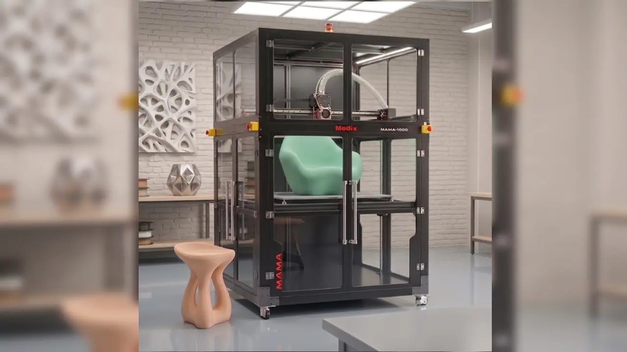 Devasa Baskılar İçin Yeni Nesil 3D Yazıcı: Modix MAMA-1000 ile Hız ve Boyut Bir Arada!