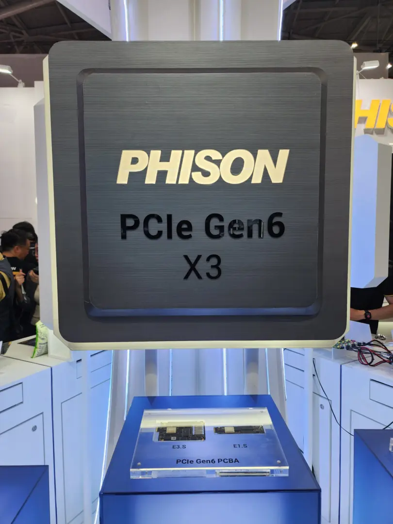 Phison'dan Çığır Açan Teknoloji: PCIe Gen6 SSD Kontrolcüsü PS5303-X3 Tanıtıldı!