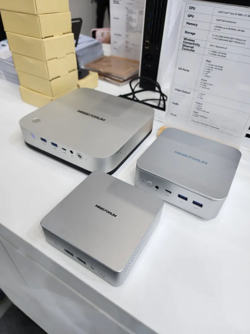 Teknoloji Dünyası Yeni Modellerle Buluştu: Minisforum'dan Yapay Zeka Destekli NAS ve Kompakt Mini PC'ler