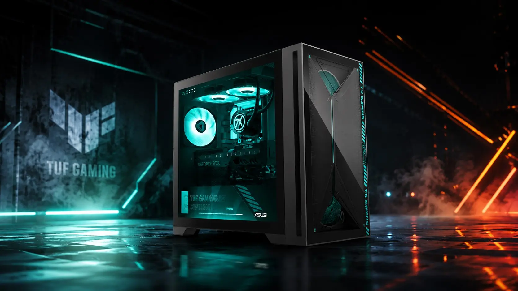 ASUS, 47 Litrelik Kasa ile TUF Gaming 7X'i Tanıttı: RTX 5060 Ti Gücünde Masaüstü!