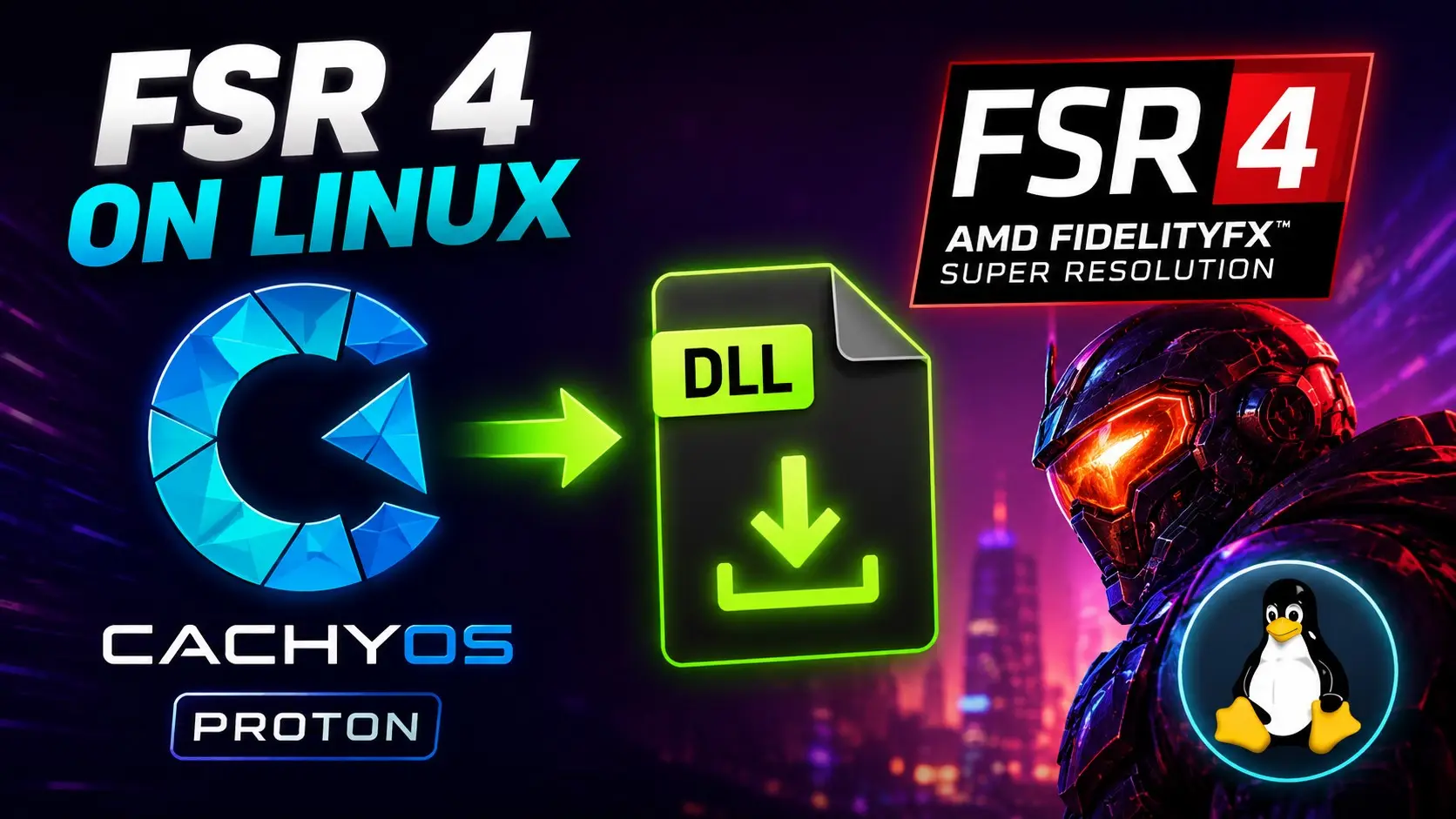Linux'ta Oyun Deneyimi Devrim Yaratıyor: AMD Kartlarla DLSS Oyunlarına FSR 4 Desteği Geliyor!
