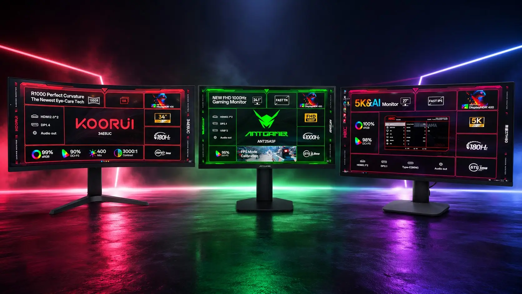 Oyun Dünyasına Yeni Soluk: 1000Hz'den 5K'ya Kadar Ekran Teknolojileri Geliyor!