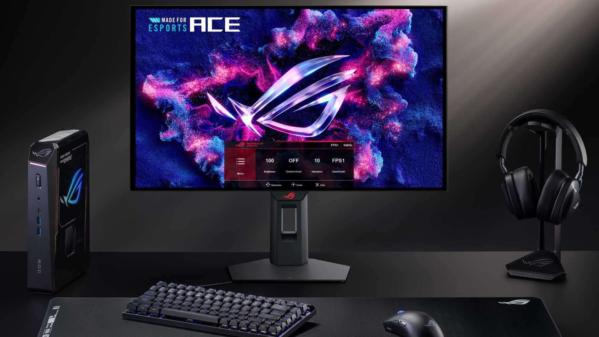 Asus'tan Oyun Dünyasına Yepyeni Bir Soluk: 540Hz OLED Oyuncu Monitörü ve Dört Yeni Model Geliyor!