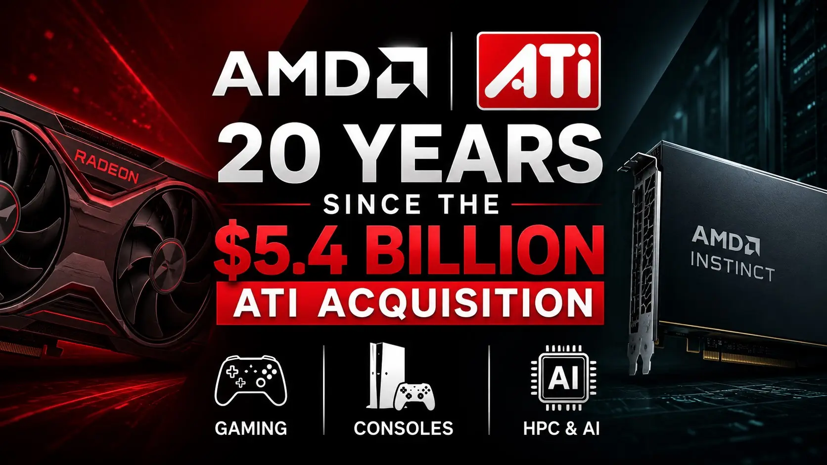 AMD'nin ATI'yi Satın Almasının 20. Yılı: Radeon'dan Yapay Zekaya Uzanan Dönüm Noktası